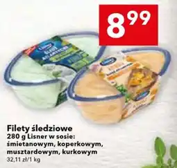 Lewiatan Filety śledziowe Lisner oferta