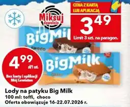 Lewiatan Lody na patyku Big Milk oferta