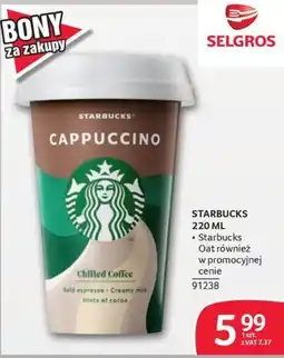 Selgros Starbucks Cappuccino oferta