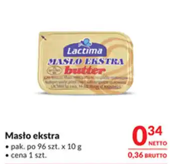 Masło ekstra Lactima
