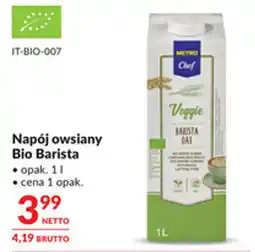 Makro Napój owsiany Bio Barista oferta