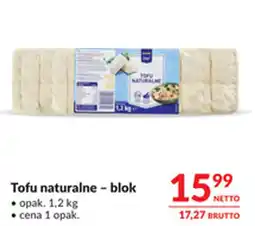 Makro Tofu naturalne - blok oferta