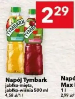Lewiatan Napój Tymbark jabłko-mięta, jabłko-wiśnia oferta