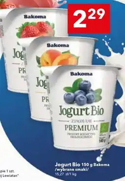 Lewiatan Jogurt Bio Bakoma oferta