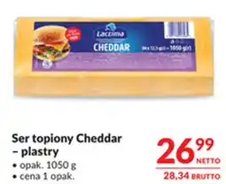 Makro Ser topiony Cheddar - plastry oferta