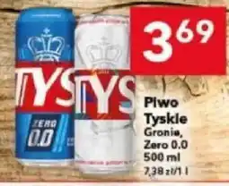Lewiatan Piwo Tyskie Gronie, Zero 0.0 oferta