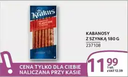 Selgros Kabanosy Klasyczne z Szynką Krakus oferta
