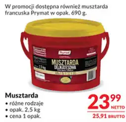 Makro Musztarda Delikatesowa Prymat oferta