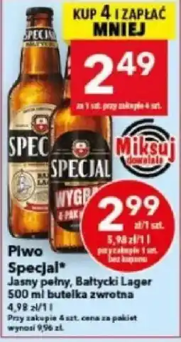 Lewiatan Piwo Specjal* Jasny pełny, Bałtycki Lager oferta