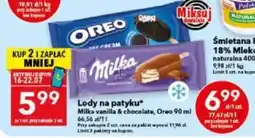 Lewiatan Lody na patyku* Milka vanilla & chocolate, Oreo oferta