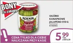 Selgros Ogórki Kanapkowe Jalapeno ROLNIK oferta