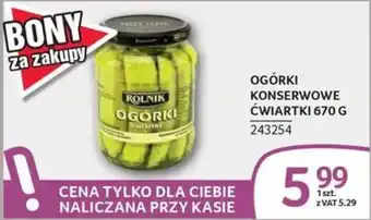 Selgros Ogórki Konserwowe oferta