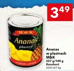 Lewiatan Ananas plastry M&K oferta