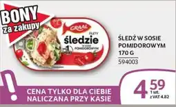 Selgros Graal Śledzie w sosie pomidorowym oferta