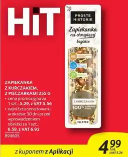 Selgros Zapiekanka na chrupiącej bagietce z kurczakiem oferta