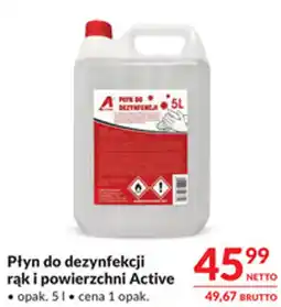 Makro Płyn do dezynfekcji rąk i powierzchni Active oferta