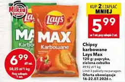 Lewiatan Chipsy karbowane Lays Max oferta