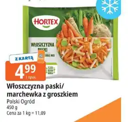 E.Leclerc Włoszczyzna paski/ marchewka z groszkiem oferta