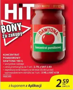 Selgros Koncentrat Pomidorowy Dawtona oferta