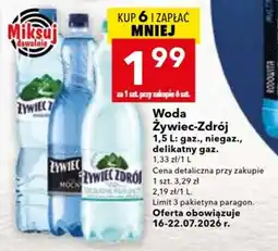 Lewiatan Woda Żywiec-Zdrój oferta