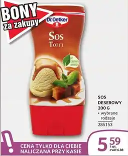 Selgros Sos Deserowy Toffi Dr. Oetker oferta