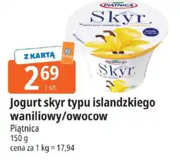 E.Leclerc Jogurt skyr typu islandzkiego waniliowy/owocow oferta