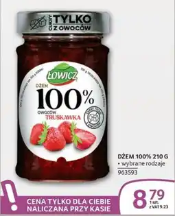 Selgros Dżem 100% Truskawka Łowicz oferta
