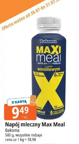 E.Leclerc Napój mleczny Max Meal Bakoma oferta