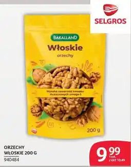 Selgros Włoskie orzechy oferta