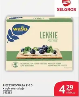 Selgros Pieczywo Wasa Lekkie Pszenne oferta