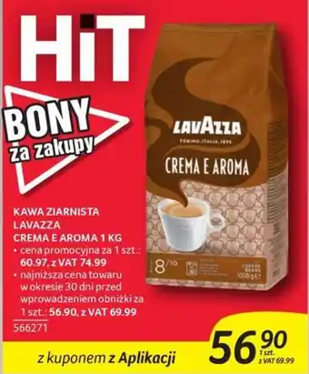 Selgros Kawa Ziarnista Lavazza Crema E Aroma oferta