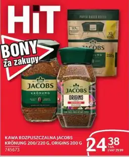 Selgros Kawa rozpuszczalna Jacobs oferta