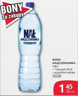 Selgros Woda Nałęczowianka oferta
