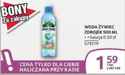 Selgros Woda Żywiec Zdrojek oferta