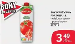 Selgros Sok warzywny Fortuna pomidor oferta
