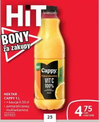 Selgros Nektar Cappy Pomarańczowy oferta