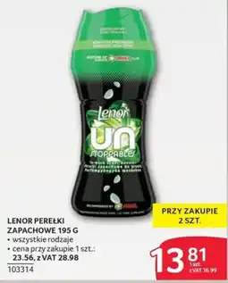 Selgros Lenor Perełki Zapachowe oferta