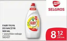Selgros Fairy Płyn do Naczyń oferta