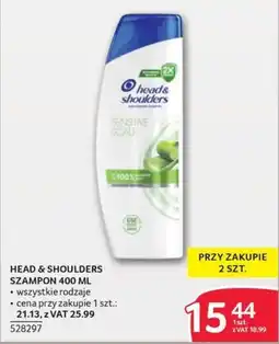 Selgros Head & Shoulders Szampon 400 ML oferta