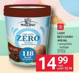 Selgros Gelato Zero Cacao oferta