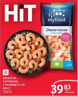 Selgros Krewetki gotowane, z ogonem 31-40 oferta