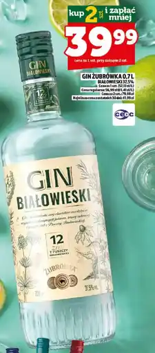 Topaz Gin Żubrówka oferta