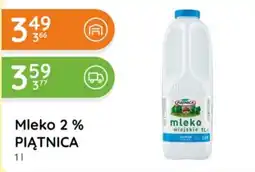 Eurocash Cash & Carry Mleko 2 % PIĄTNICA oferta