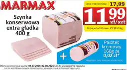 Marmax Szynka konserwowa extra gładka oferta