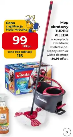 Mrówka Mop obrotowy TURBO VILEDA oferta