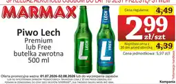 Marmax Piwo Lech Premium lub Free oferta