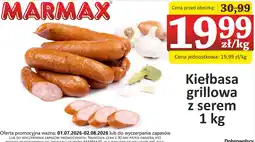 Marmax Kiełbasa grillowa z serem oferta