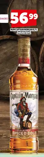 Topaz Rum Captain Morgan Spiced Gold oferta