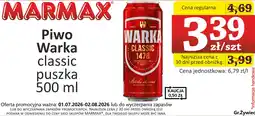 Marmax Piwo Warka classic oferta