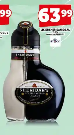 Topaz Likier Sheridan's oferta